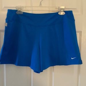 Women’s Nike Sports Shorts, size Large, royal Blue